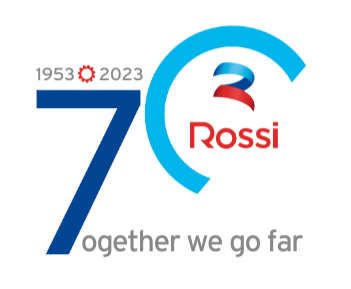 Rossi 70th logo