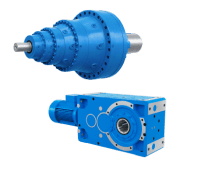 Helical and bevel helical gearmotors